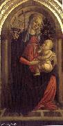 Madonna of the Rosengarden fhg BOTTICELLI, Sandro